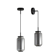 Подвесной светильник  15*15*40-198 см, 1*LED*11W Odeon Light Jam 5408/11L черный