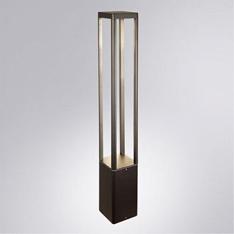 Ландшафтный светильник 11*11*80 см, 1*LED*9W 4000K Arte Lamp Pherkad A2728PA-1BK черный