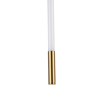 Подвесной светильник 100*100*695/1600 мм, 1*LED 10WW 4000KK бронза Indigo Filato V000051L, 14008/1P Brass