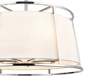 Подвесная люстра Vele Luce Linda VL4243P07, диаметр 60 см, хром