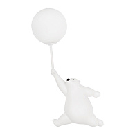 Светильник 34 см, Loft It Teddy 10030W/C, белый