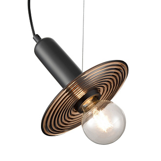 Подвесной светильник  20*164 см, 1*E27 черный Vele Luce Gustoso VL5892P11