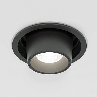 Светильник 8 см, 8W, 4000K, Elektrostandard 25086/LED, черный, вр 7,5 см