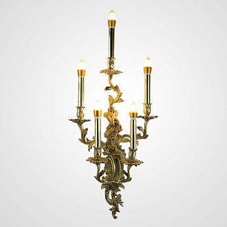 Бра Marcello Bad 85*40*40 см, 5*E14*40W, ImperiumLoft 255546-01, Золотистый