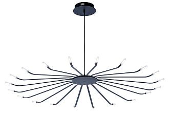 Люстра Ø1200 x H1500, мм, 30W 4000K, SANDY BLACK (Черный) NewRgy 3107-DW-120 SANDY BLACK