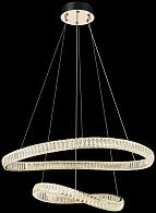 Каскадная люстра 80*80*160 см, LED, 90W, Wertmark  WE459.02.303 золотой