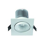 Светильник встраиваемый 8*7 см, вр 7 см, *LED*7W, 4000K, Mantra Formentera MANC0080, матовый белый