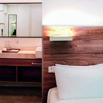 Бра 40,55*6,88*10 см, LED *  14W, 3000К Mantra Hanok 7774, белый