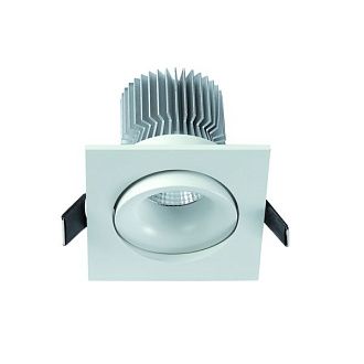 Светильник встраиваемый 8*7 см, вр 7 см, *LED*7W, 4000K, Mantra Formentera MANC0080, матовый белый