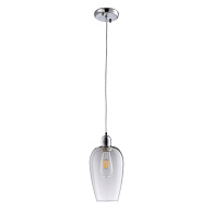 Подвесной светильник Arte Lamp A9291SP-1CC хром, диаметр 16 см
