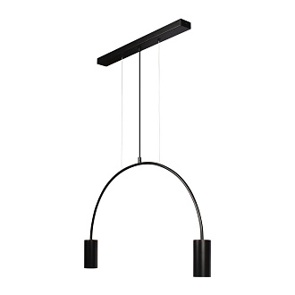 Подвесной светильник 63 см, 2*GU10*5W 3000K черный LOFT IT Volta 5044-2