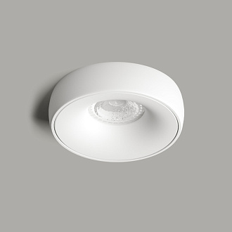 Светильник встраиваемый 9,8*9,8*3 см, вр 7 см, 1*GU10*50W, Denkirs Borre DK2045-WH, белый