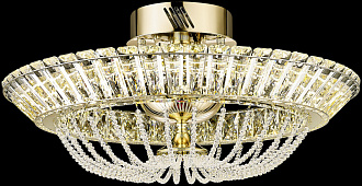 Накладной светильник 60*24 см, LED, 50W, 3000К, Wertmark DARIA WE103.60.307 золотой