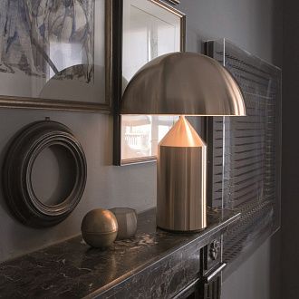 Настольная лампа Atollo Table Lamp white H50 50*35*50 см, 1*E14*40W, ImperiumLoft 43.121, Белый