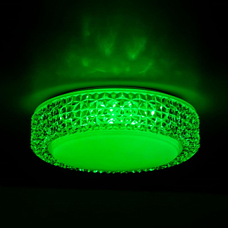 Светильник Citilux Альпина Смарт CL718A12G, 13W LED, 3000-5500K, диаметр 21 см, белый