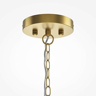 Подвесной светильник *61,4*69,2-369,2 см, 9*E14*40W, Maytoni Shiver MOD539PL-09MG, Матовое Золото