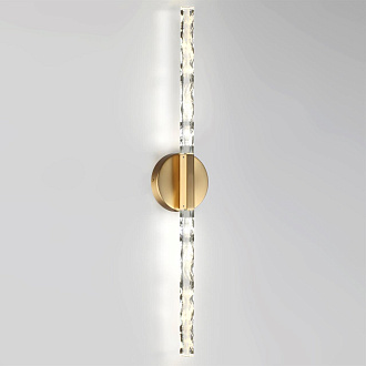 Бра 6,4*12*71 см, 1 LED*6W, 3000 К, Odeon Light Aletta, античная бронза 6679/6WL