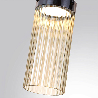 Потолочный светильник 15,5*15,5*35,8 см, 1 LED*10W, 4000 К, Odeon Light Pillari, черный 5047/10LC