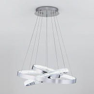 Светильник 63*63*113 см, *LED, 80W, 3300;4200;6500 Eurosvet Posh 90176/3, хром