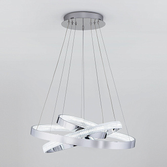 Светильник 63*63*113 см, *LED, 80W, 3300;4200;6500 Eurosvet Posh 90176/3, хром