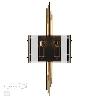 Светильник 62 см, Odeon Light Margaret 4895/2WA, бронза