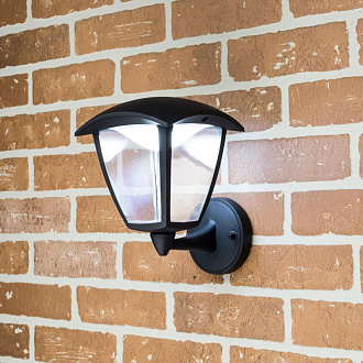 Уличный настенный светодиодный светильник Citilux CLU04W1, LED 7W, 3000K, черный