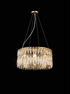 Люстра Ø500 x H220 (1000), мм, 8*40W (320W), H GOLD (Золото) NewRgy M22-ф500*H220 H GOLD