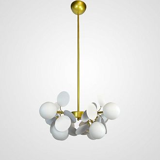 Люстра на штанге Light of MATISSE SELF 8 60*60*30 см, 8*G9*20W, ImperiumLoft MATISSE01, Золотистый