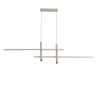 Подвесной светильник 153*7*150 см, LED *  50W, 3000К Mantra Esparta 7982, белый