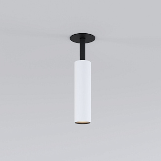 Встраиваемый LED светильник Diffe 25040/LED 8W 4200K белый/черный Elektrostandard, вр 4,7 см