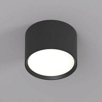 Накладной светильник 8 см, Denkirs Lund DK2601-BK, черный