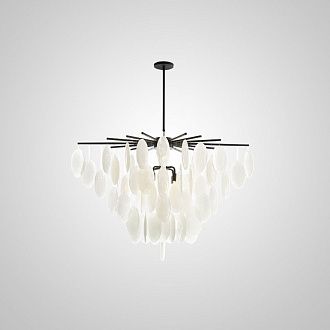 Люстра на штанге RITTA D68 Black *68* см, 12*E27*60W, ImperiumLoft ritta01, Чёрный