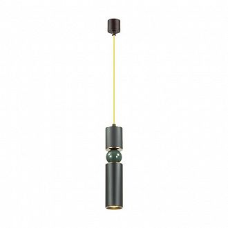 Подвесной светодиодный светильник Odeon Light Sakra 4075/5L черный, диаметр 6.5 см