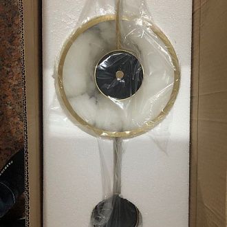 Бра-бра из мрамора LOREO A *25*46 см, 1*LED*5W, ImperiumLoft 149474-22, Латунь