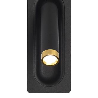 Спот 11,5*7*-17 см, 1*LED, 3W, 4000K, ST-Luce Parilla SL6238.401.01, черный