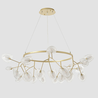 Светильник 105 см, Crystal Lux SOLE SP25 GOLD, золото