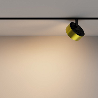 Светильник на шине 10,2*10,2*10,7 см, LED, 18W, 3000К, Maytoni Technical Rado TR040-2-18W3K-BBS латунный