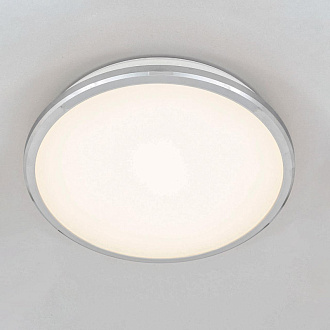 Светильник для ванной, диаметр 28 см, 16W, 4000К CL702161N Citilux ЛУНА, IP54, LED 16W, Хром