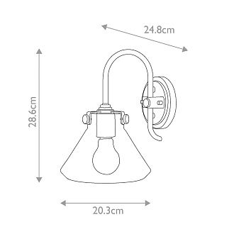Бра Hinkely Lighting, Арт. HK-CONGRESS1-A-CM