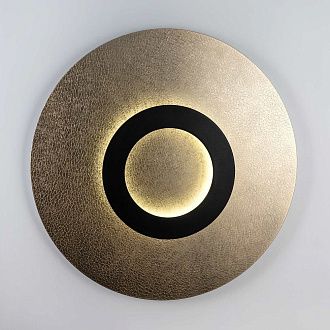 Бра 11x65см, LED, 30Вт, 4200K, Modelux MS.1504.650 Золото, Чёрный