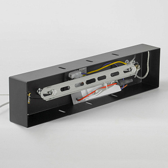 Линейно-подвесной светильник 152*35 см, 5*LED*5W 4000K Lussole Hart LSP-7286 черный