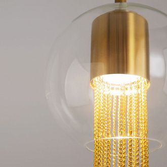 Светильник 20 см, Maytoni Flusso P095PL-01BZ, бронза