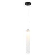 Подвесной светильник 6*55-180 см, 1*LED, 6W, 3000K, Aployt Dzhosi APL.326.06.01, черный