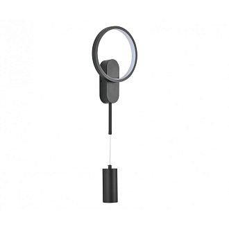 Бра 20*152 см, 17W, 3000K Kink Light Адис KIN2204,19 черный