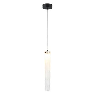Подвесной светильник 6*55-180 см, 1*LED, 6W, 3000K, Aployt Dzhosi APL.326.06.01, черный