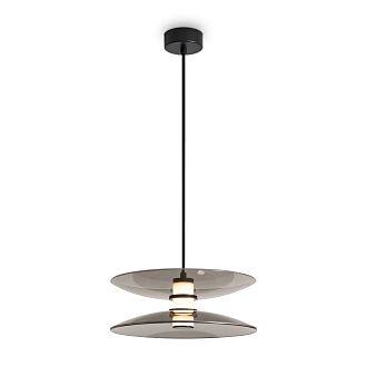 Подвесной светильник 25-212 см, LED*6W, 3000K, Freya Tower FR5537PL-L6B1, Черный