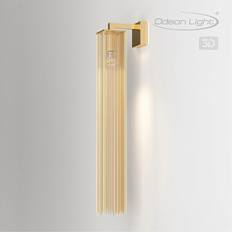 Бра Odeon Light Luigi 4137/1W золото