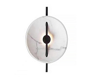 Бра 50 см, 6W, 3000K, Kink Light 08451W,19(01), черный-мрамор(рисунок выполнен под натуральный камень, все изделия отличаются своей индивидуальностью) 