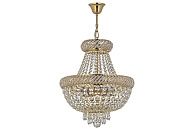 Люстра *35*55 см, 8*E27+E14*60W, Dio D`arte Bari Gold Bari E 1.5.35.103 G, золотой