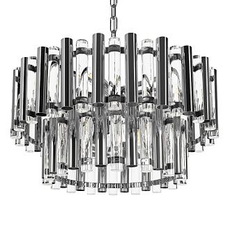 Подвесной светильник 50 см, Loft IT Boucle 10438/8, никель